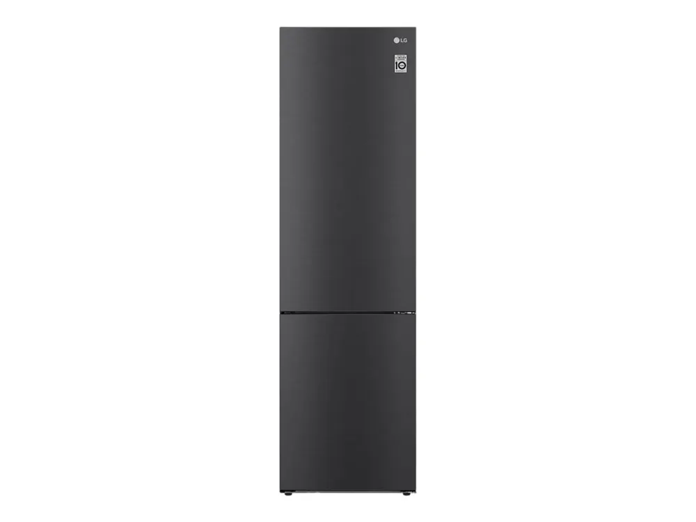 LG GBP62MCNBC - Køleskab/fryser - bund-fryser - bredde: 59.5 cm - dybde: 67.5 cm - højde: 203 cm - 384 liter - Klasse B - matsort