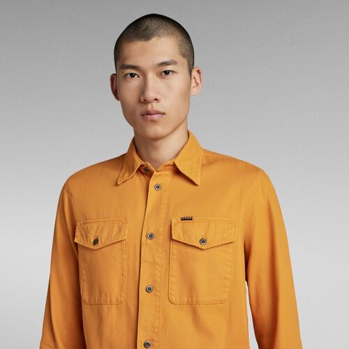 G-Star Raw - D20165 7647 MARINE SLIM-DULL YELLOW GD Blanco