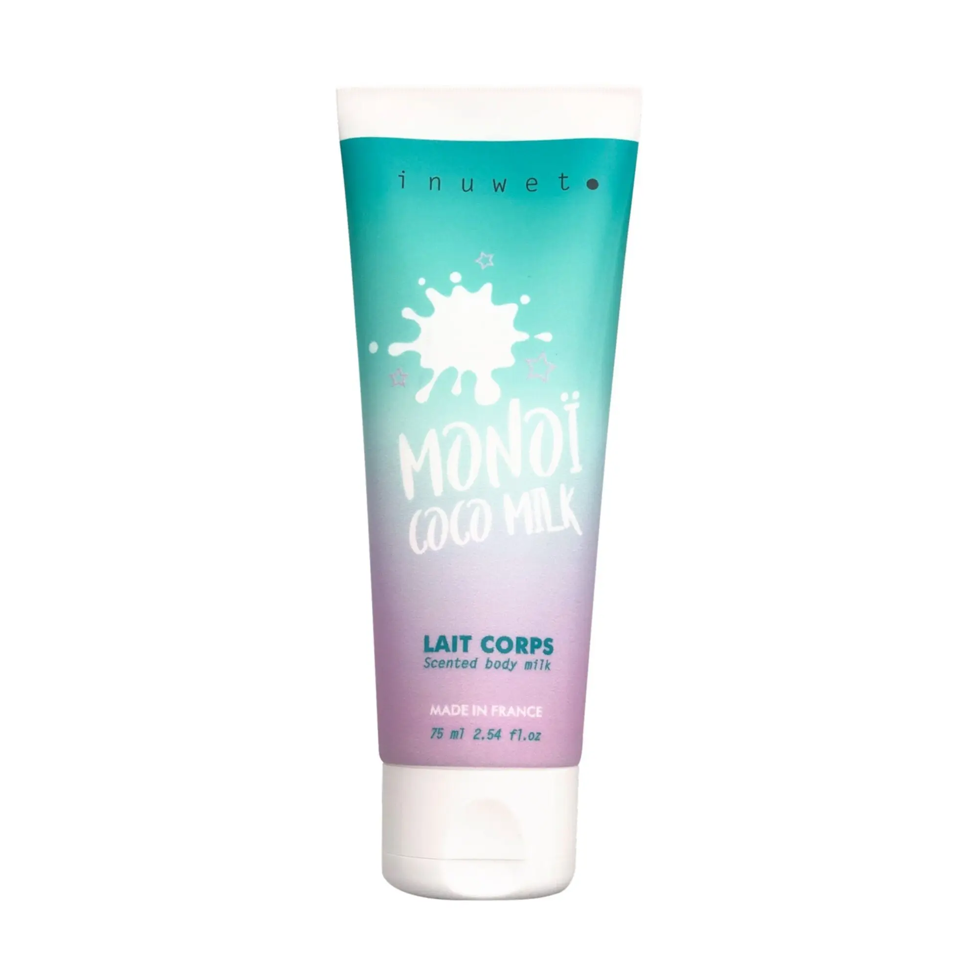 Inuwet - MONOI COCO MILK Lait corps naturel Huile de coco & Fleur de Tiaré / Parfum monoï coco- Crème et lait