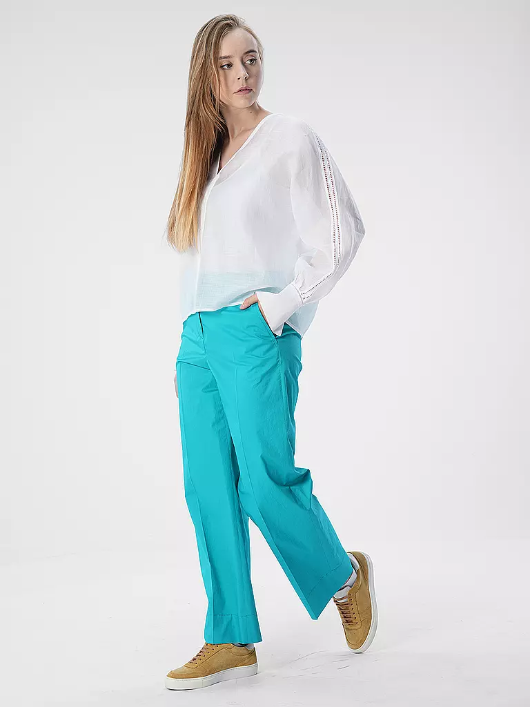 RIANI Marlenehose Wide Fit blau