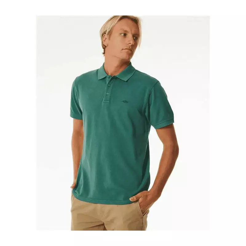 Polo RIPCURL Faded Polo Washed Green