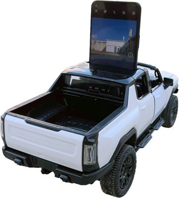 Rastar Hummer EV Radiostyrt Bil 1:16, Hvit