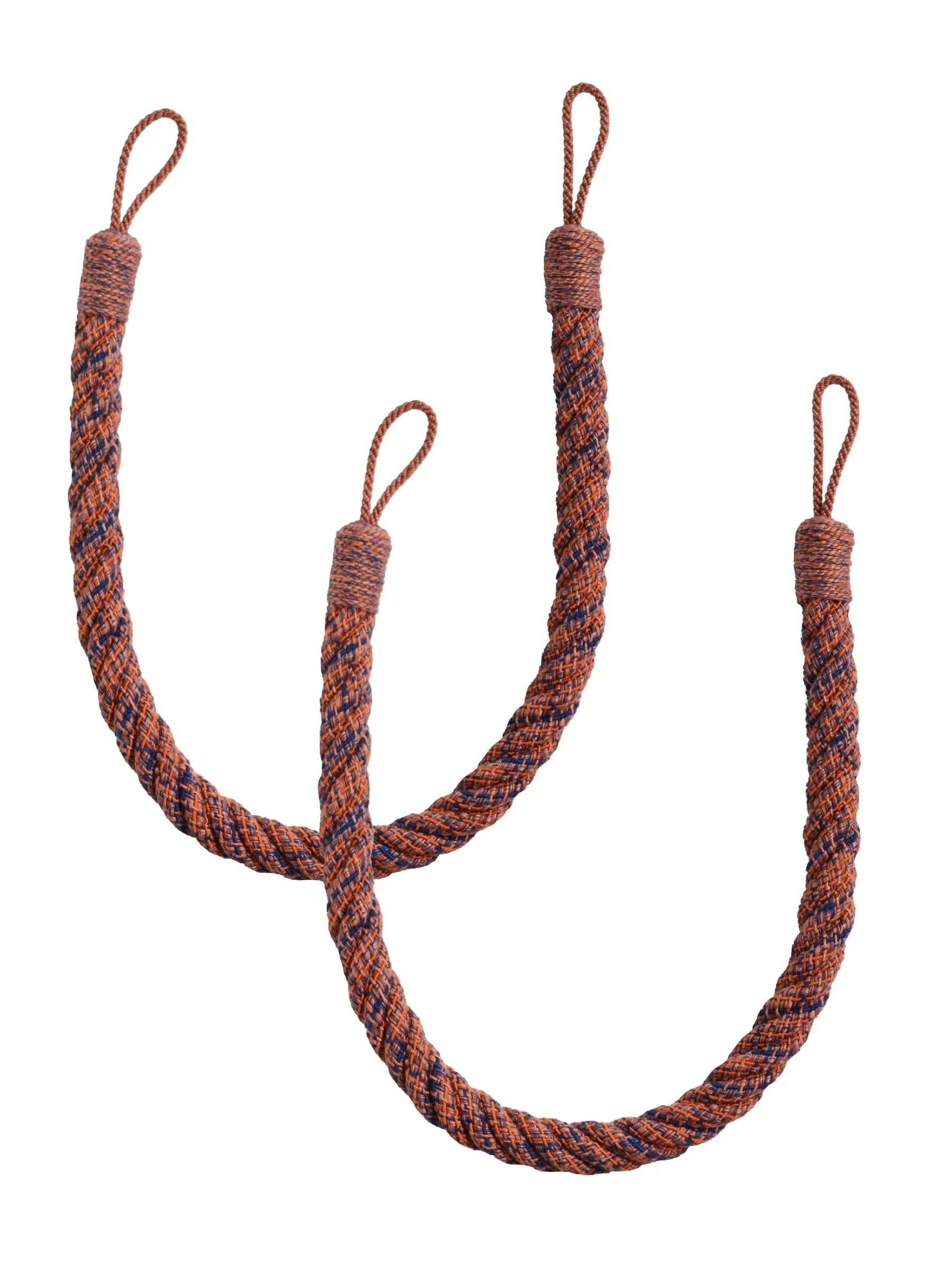 Laura Ashley Set of Two Felton Rope Tie Backs