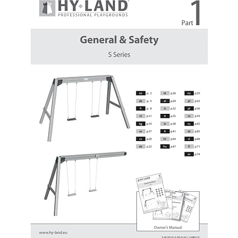 HY-LAND Gyngestativ