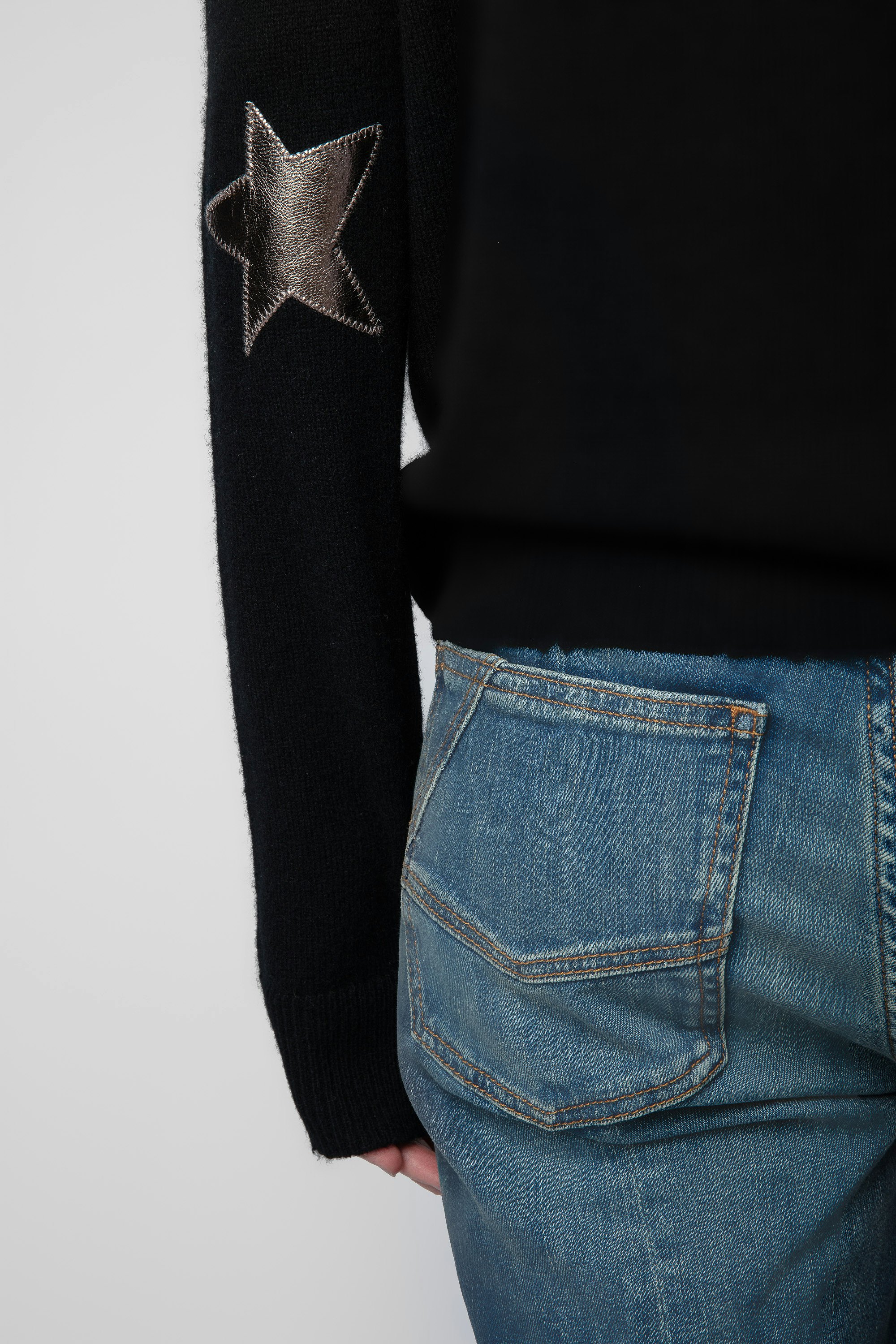 Pull Cici Patch Cachemire
