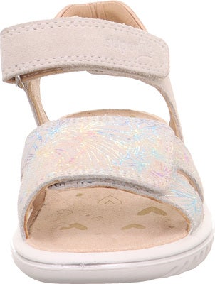 Superfit Sparkle Sandaler, Hvit/Gull