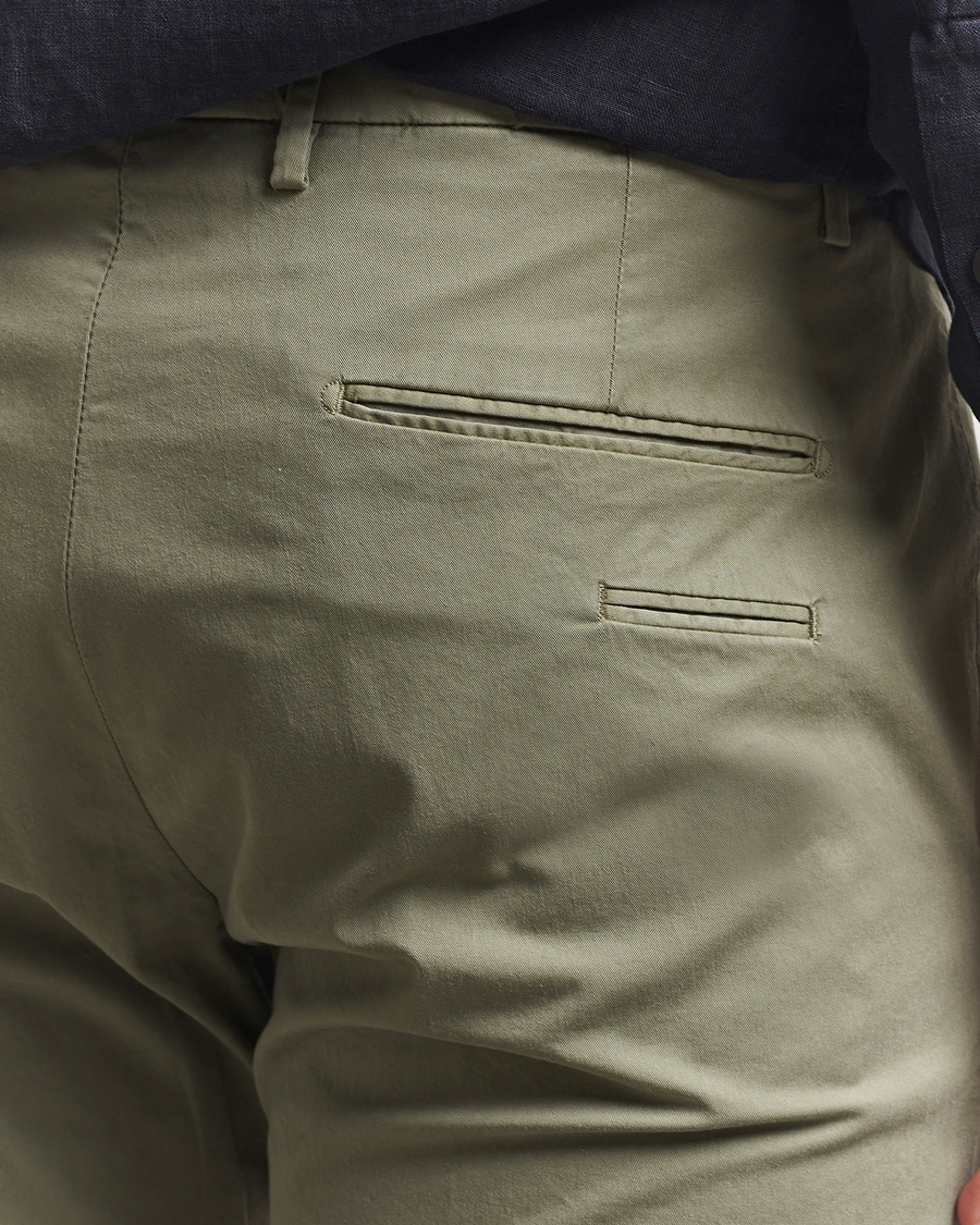 Briglia 1949 Slim Fit Cotton Chinos Olive