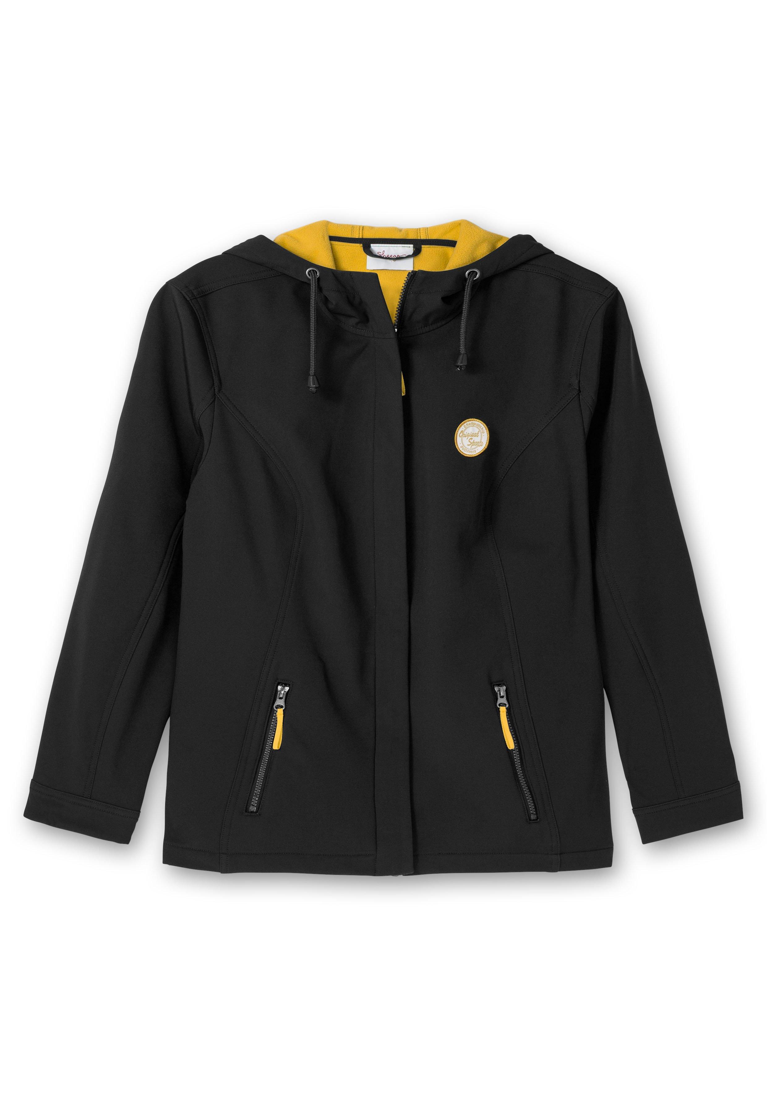 Softshell-Jacke mit Fleece-Innenseite