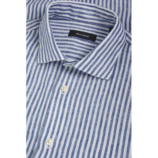 Matinique Marc Short Skjorte, Navy Peony, 42