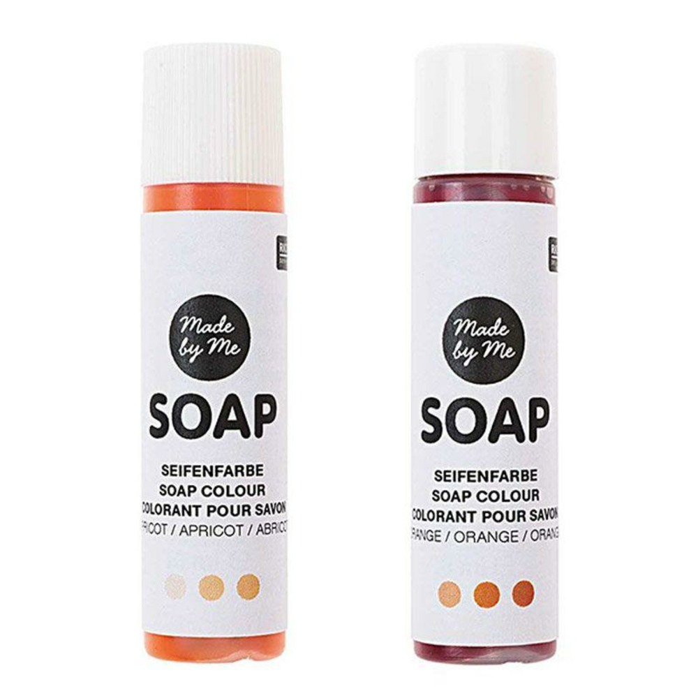 2 colorants pour savon 10 ml - orange