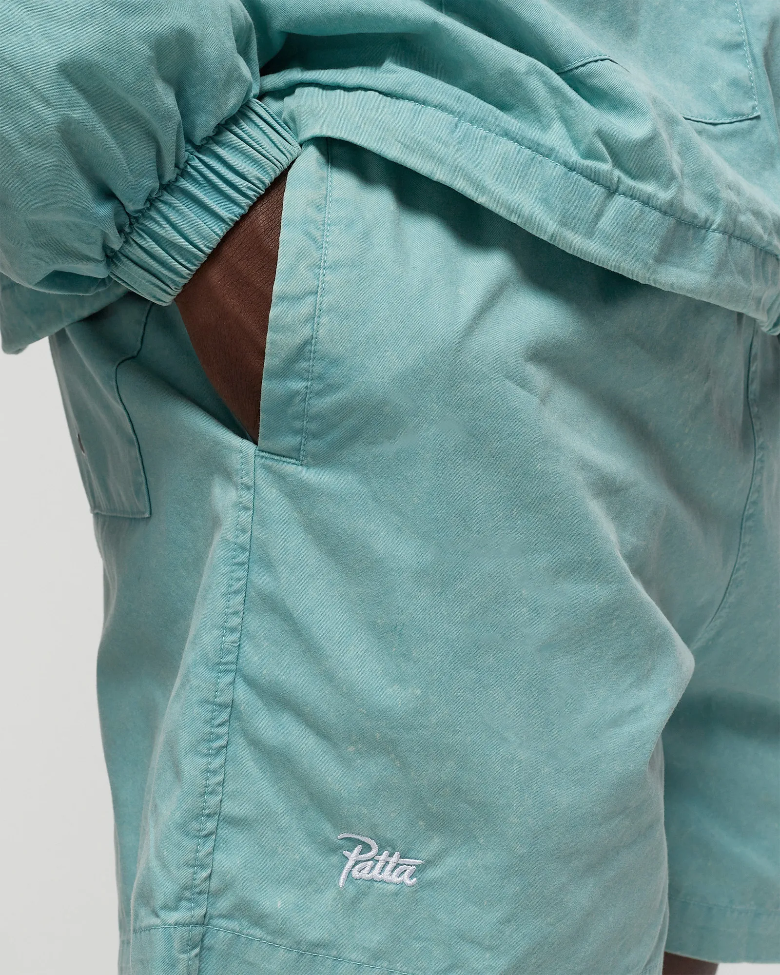 PATTA Acid Washed Swim Shorts