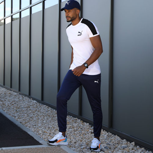 Pantalon Jogging Team Rise Poly Training 657390 Bleu Marine