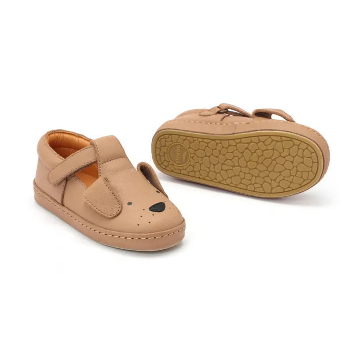 Donsje Baskets Scratchs Xan Chien | Camel