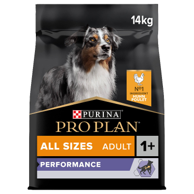 Pro Plan Hundefutter Adult All Sizes Performance Huhn 14kg