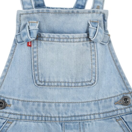 Salopette en jean à noeuds   6 mois   de               Levi's Kids