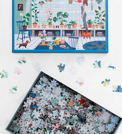 Vissevasse Puzzlespiel - 1000 Teile - Pflanzenliebhaber