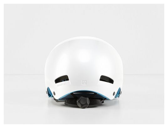 Casque Bontrager Jet WaveCel Blanc / Azur Adolescent