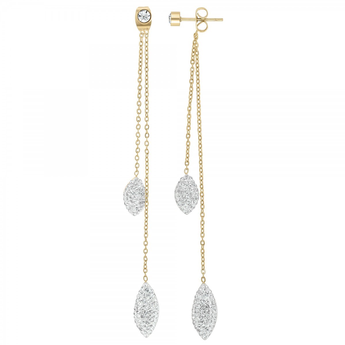 Boucles d'oreilles SC Bohème ornées de Cristaux scintillants