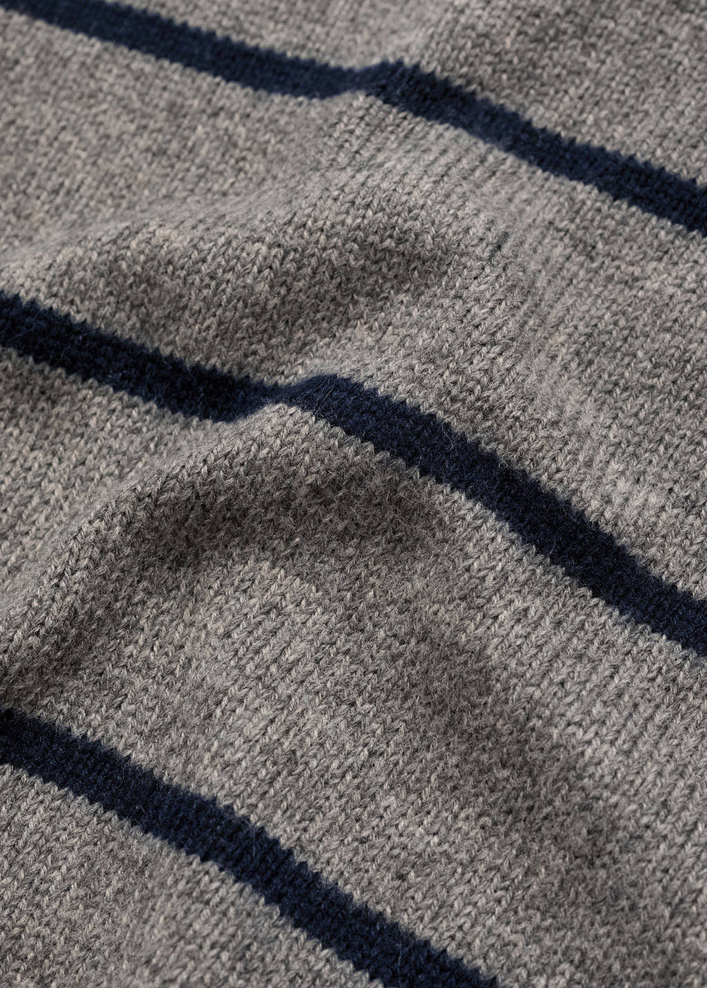 Mango Kids pullover grijs fijn gebreid