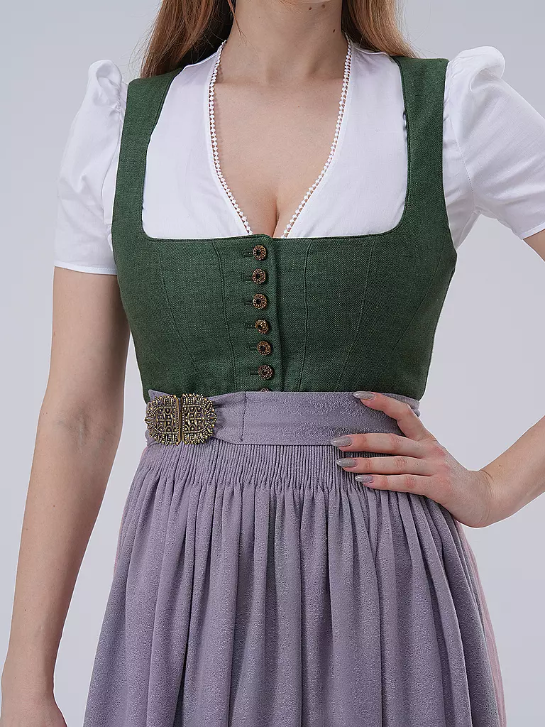 GOTTSEIDANK Dirndl ANNABELLA 80cm grün