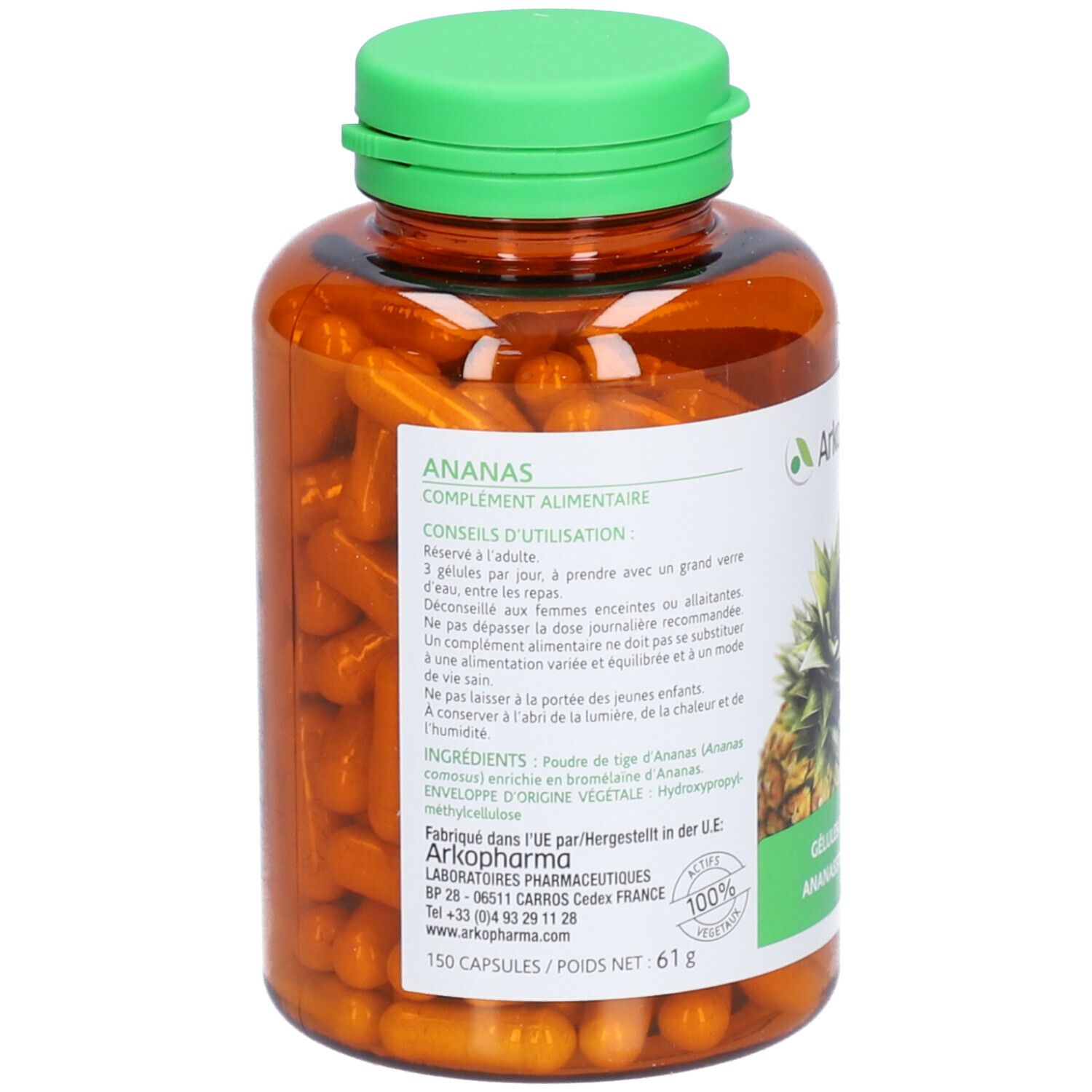 ARKOPHARMA Arkogélules® Ananas