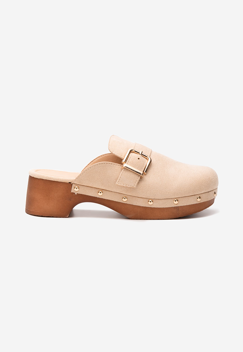 Sabots femme beige Advika V2