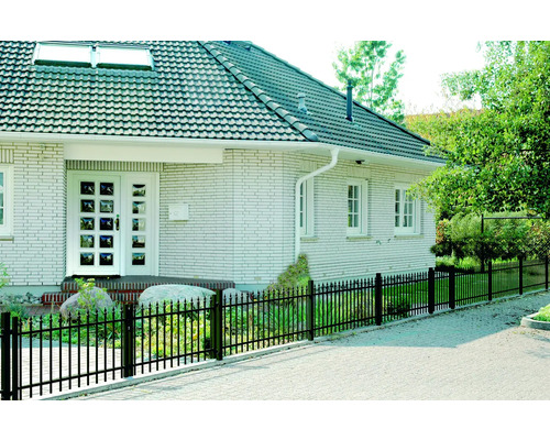 ALBERTS Chaussee schuttingpaneel 200 x 100 cm zwart