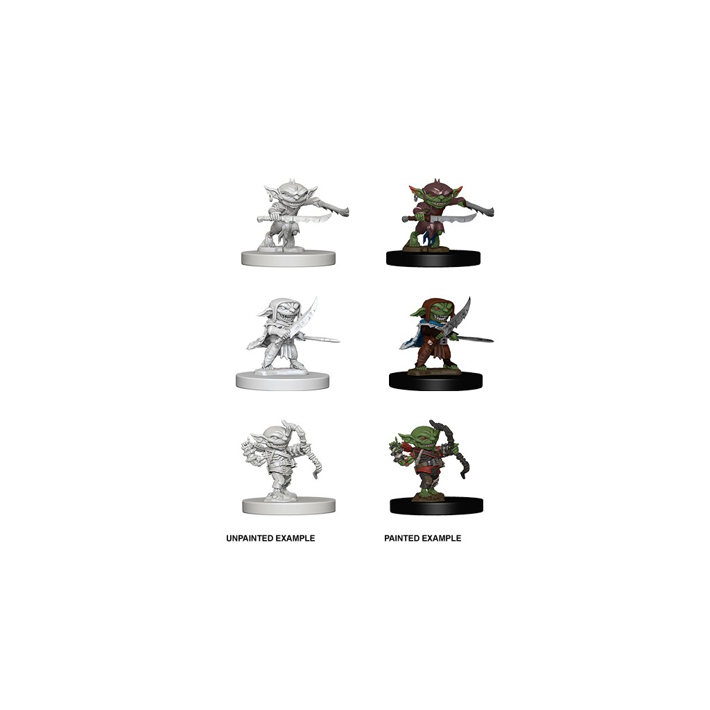 Pathfinder Deepcuts Unpainted Miniatures: Goblins