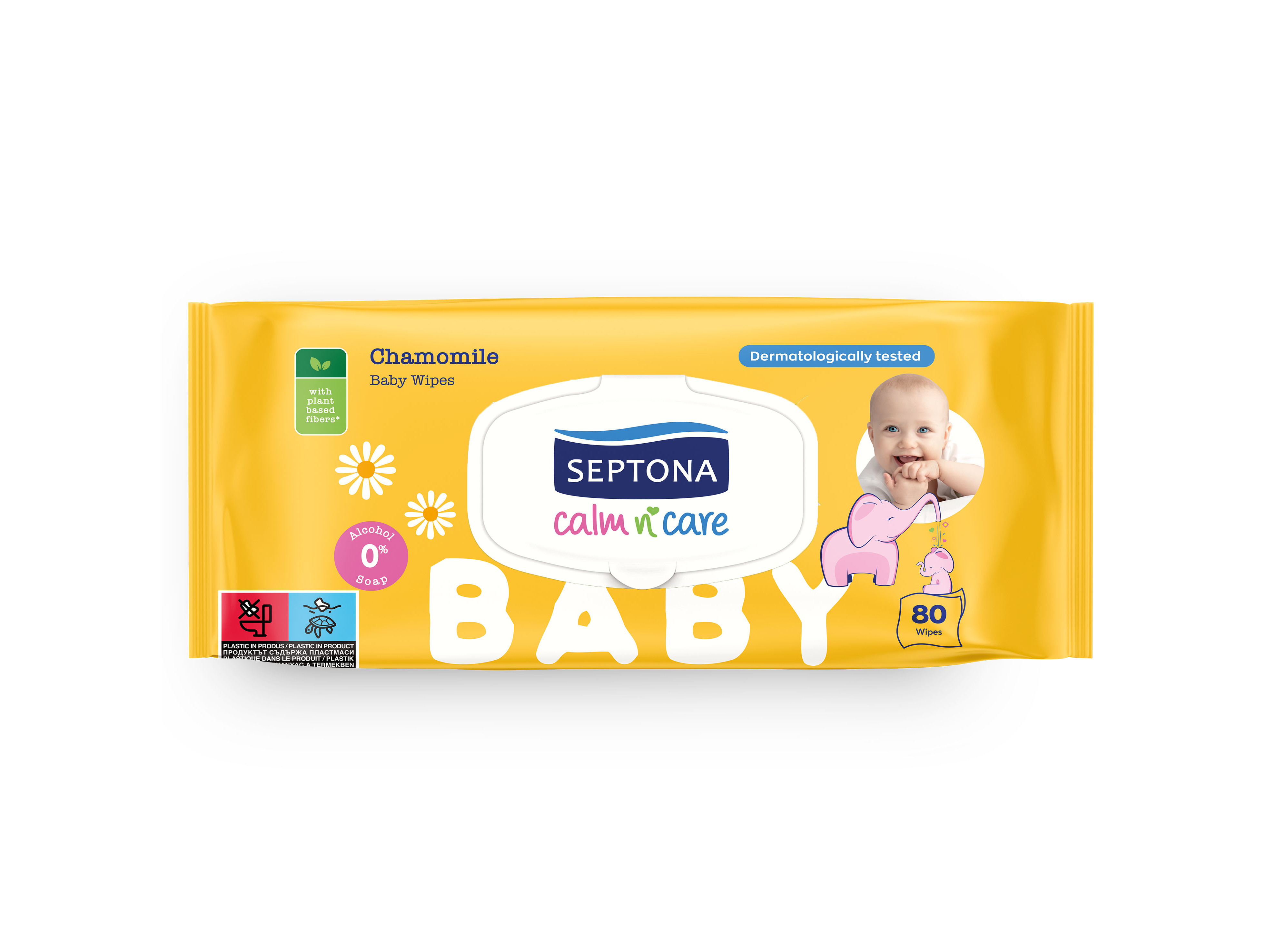 TOALHITAS SEPTONA CAMOMILA 80 UN