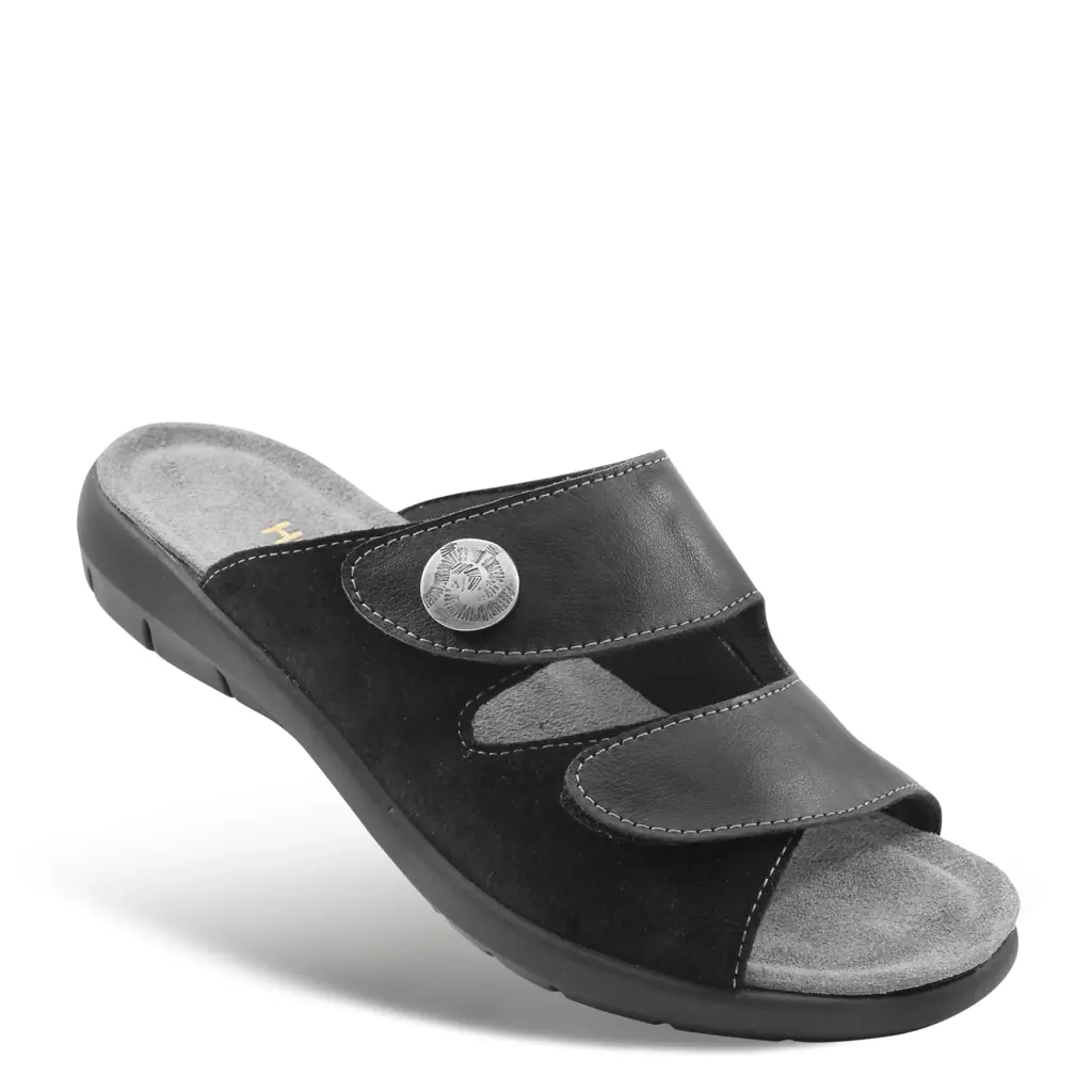 DAMEN - Pantolette BABS schwarz