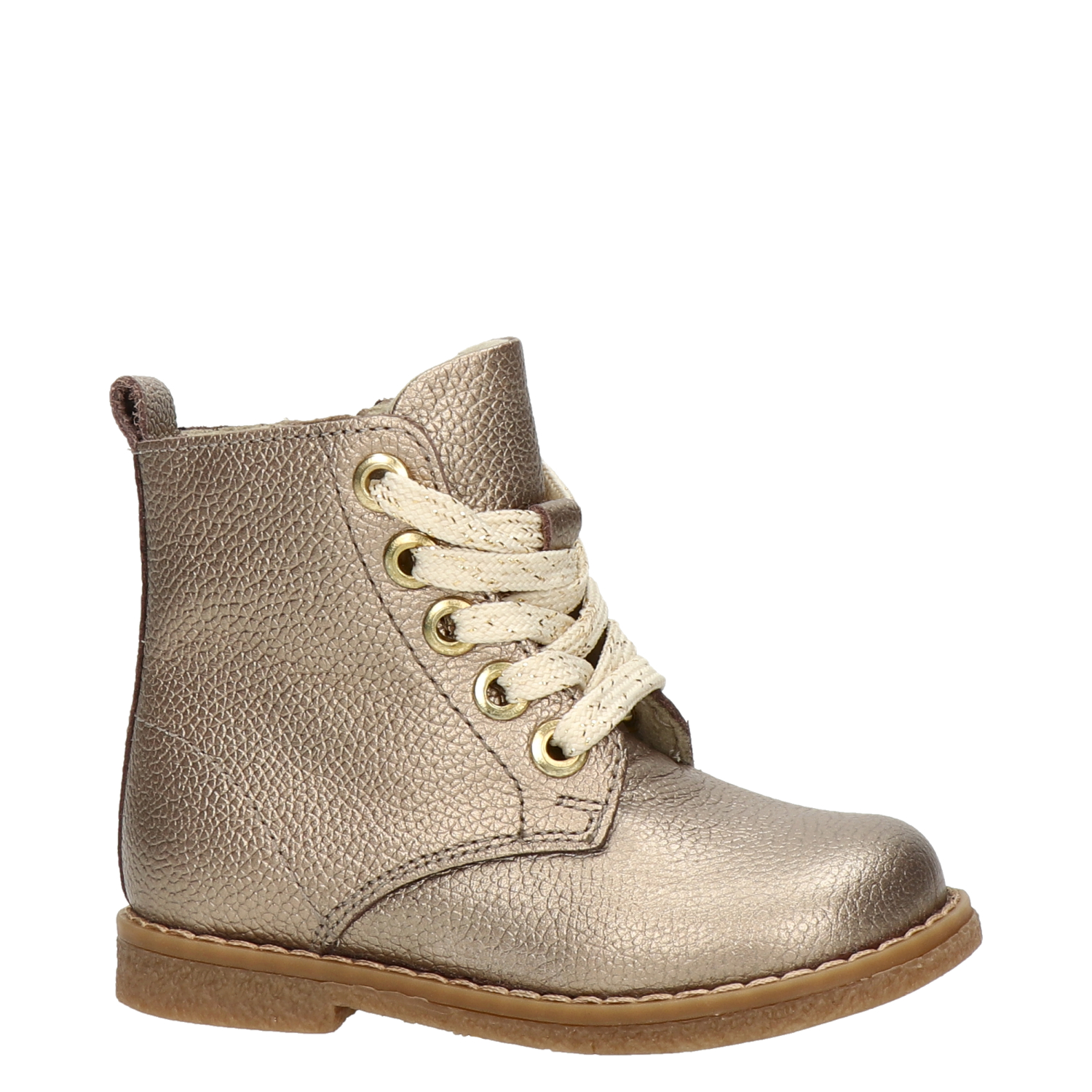 meisjes veterboot Nelson Kids Goud