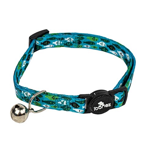 Colar de Peixe em Nylon - Verde