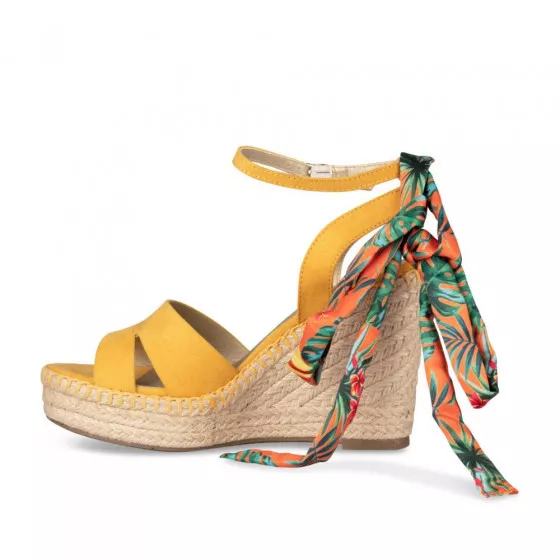 Sandales JAUNE LADY GLAM