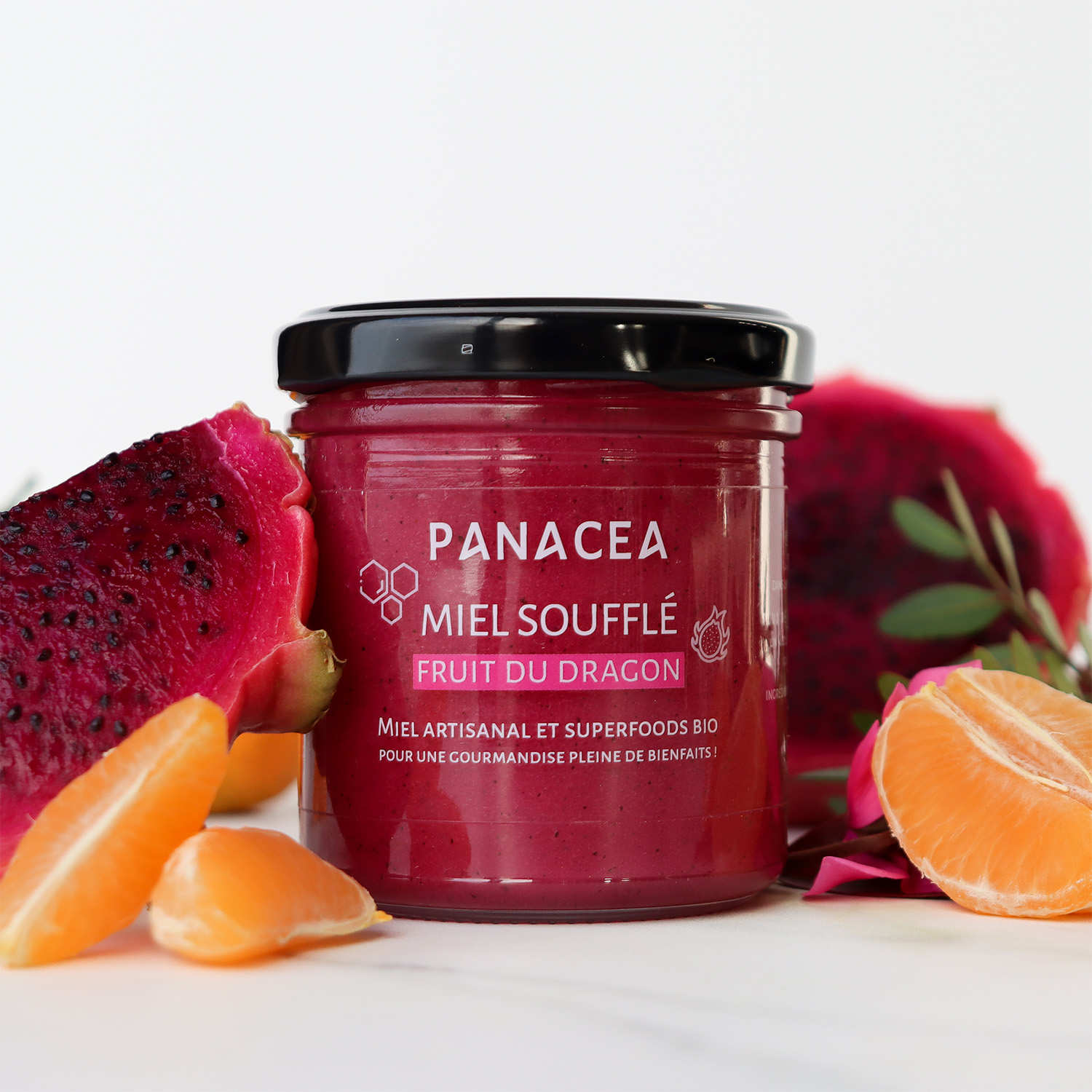 Miel soufflé fruit du dragon