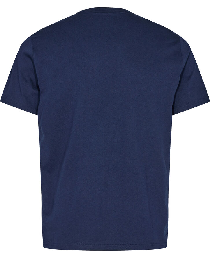 Polo Ralph Lauren Cotton Jersey Crewneck Sleep Tee Blå