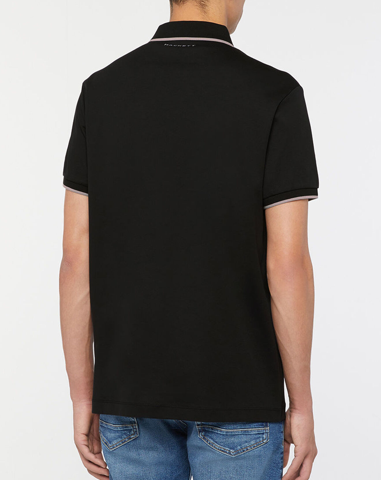 Hackett London Polo Regular Fit Aston Martin Racing noir