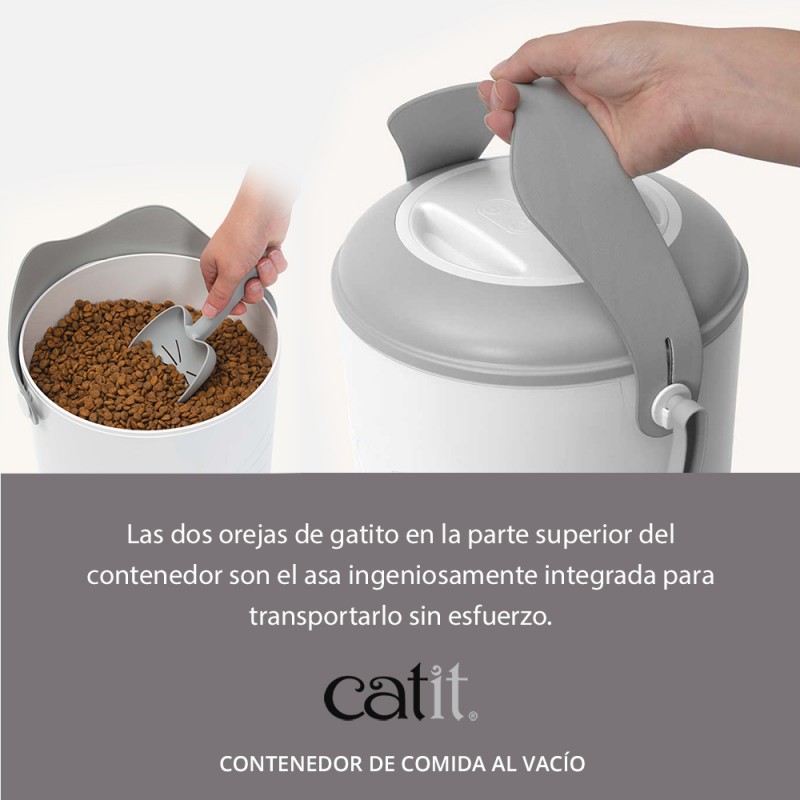 Catit PIXI Recipiente a Vácuo para Ração de Gatos