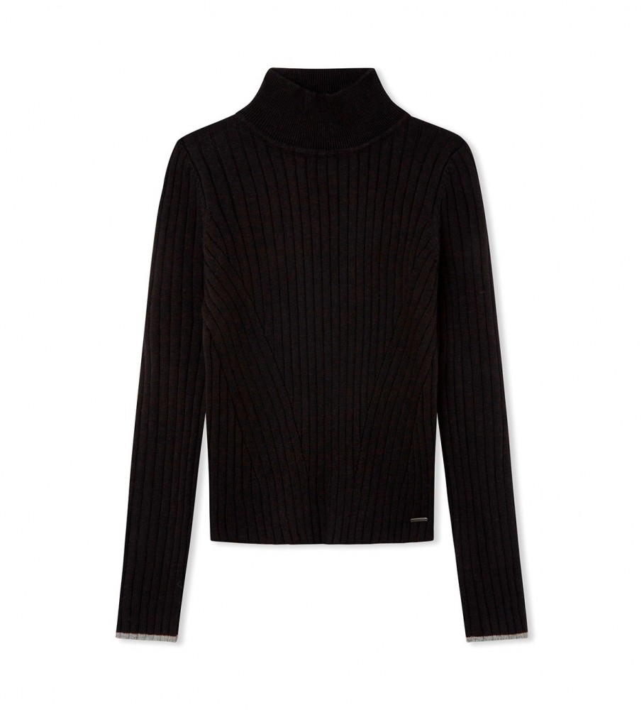 Suéter Seretta preto da Pepe Jeans