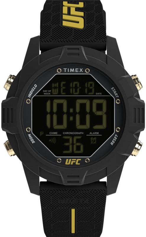 Timex - UFC Brawler - Digitale Horloge - Zwart - 42,5 mm