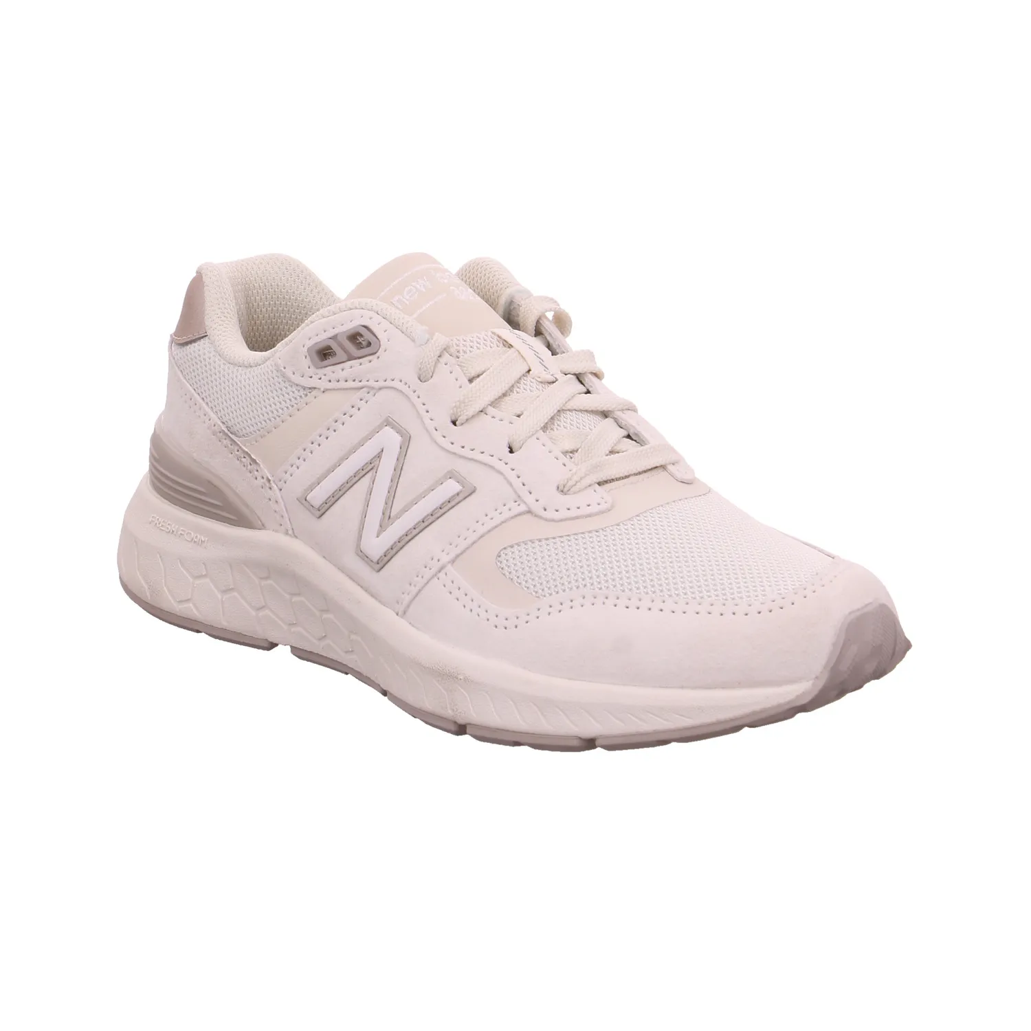 NEW BALANCE Training Fitnessschuhe Beige Leder