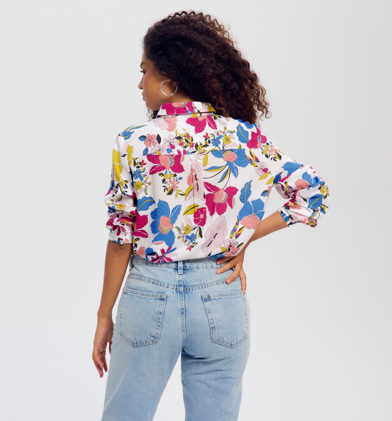 Chemise imprimée Femme - Imprimé multicolore