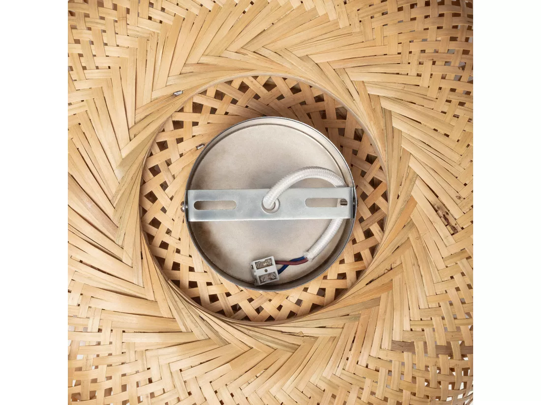 Plafonnier Bambou Kea Big Naturel