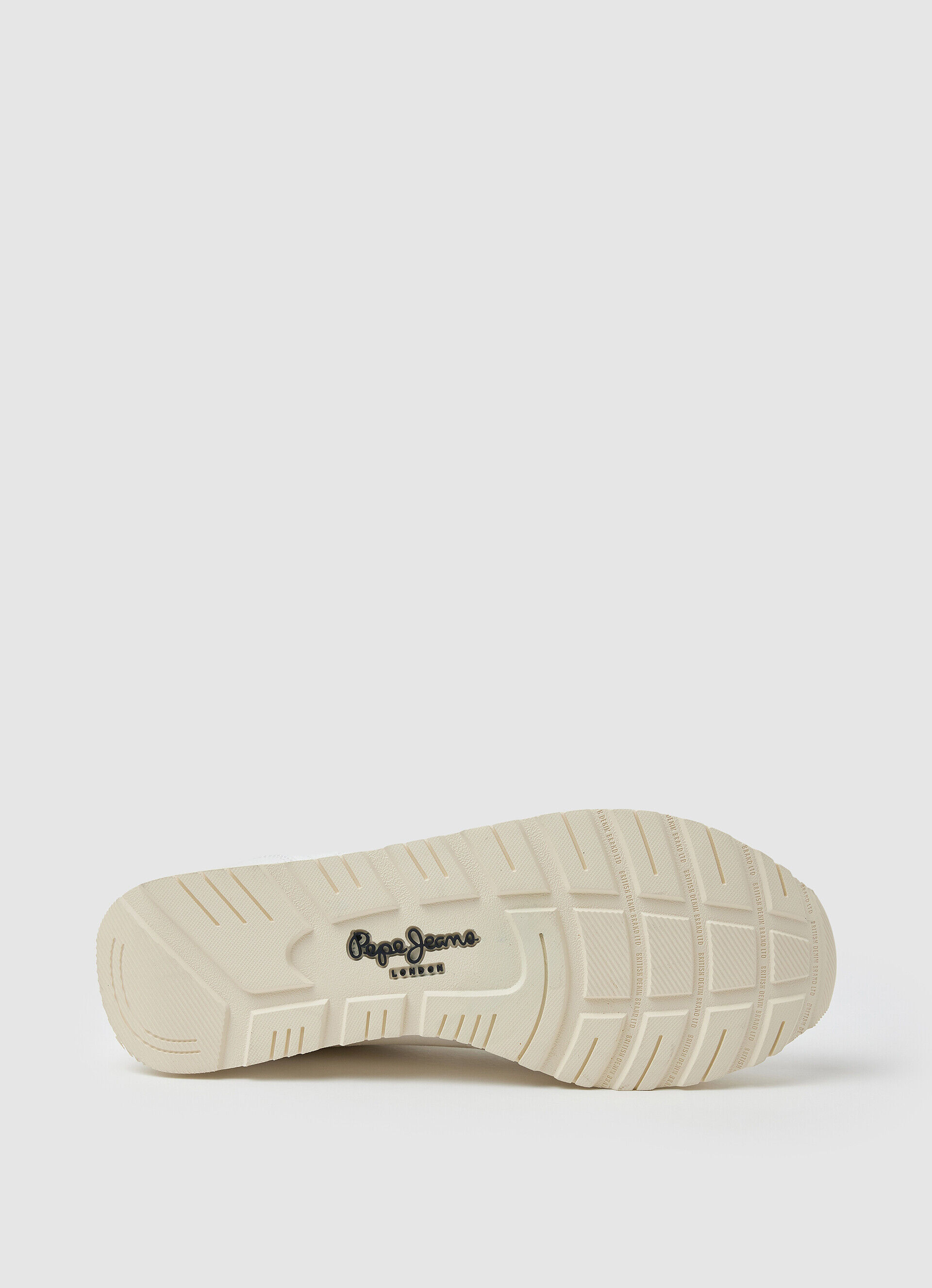 Tênis retrô britânico ecológico - branco-creme