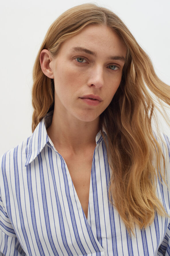 InWear LulaIW Blouse Blue narrow stripe