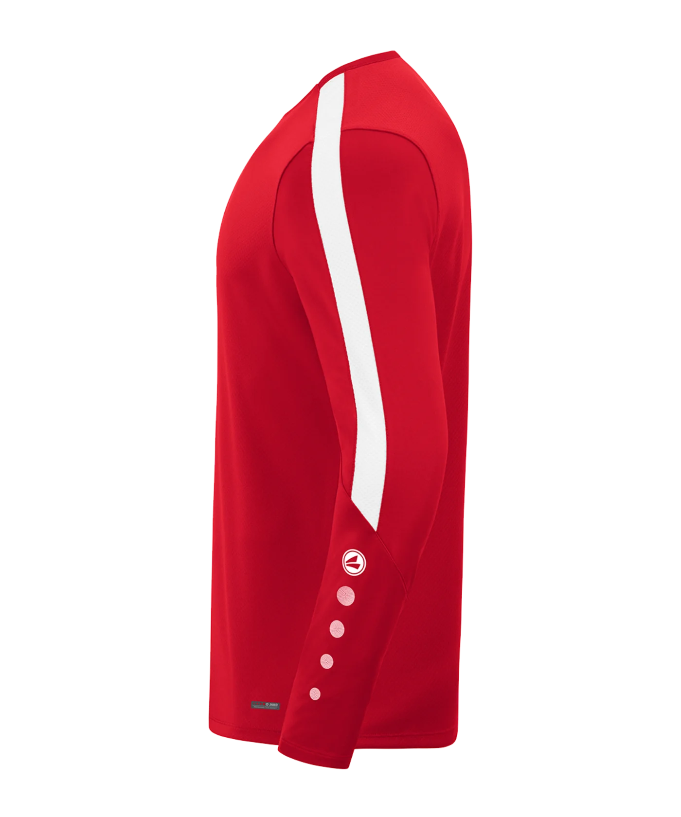 JAKO Power Sweatshirt Rot Weiss F100