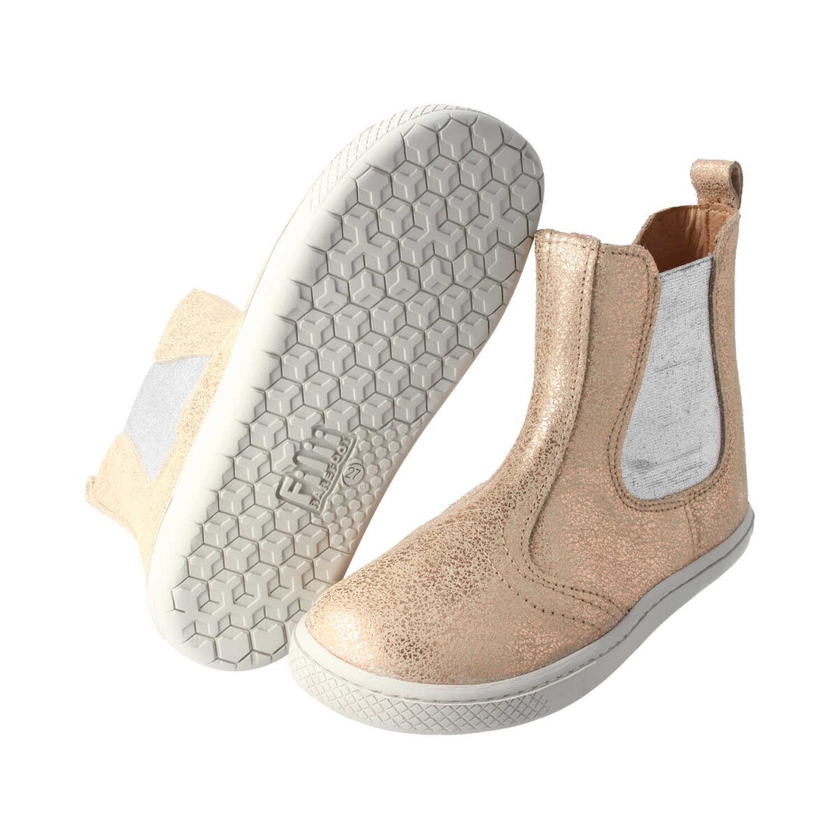 ML4110-36 glitter rose CHELSEA-CITY nappa leather zipper Weite/M