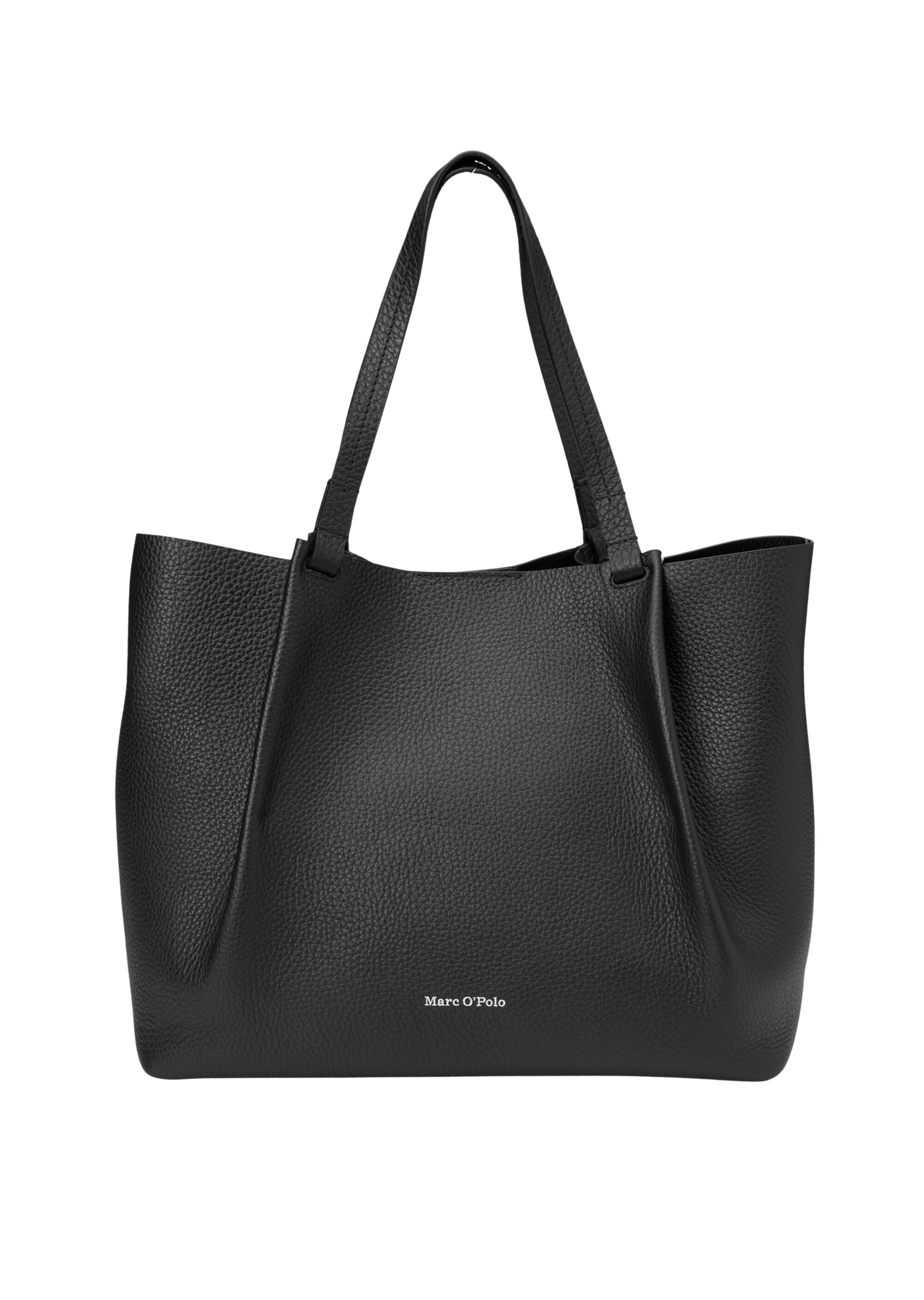 Shopper aus genarbtem Rindsleder