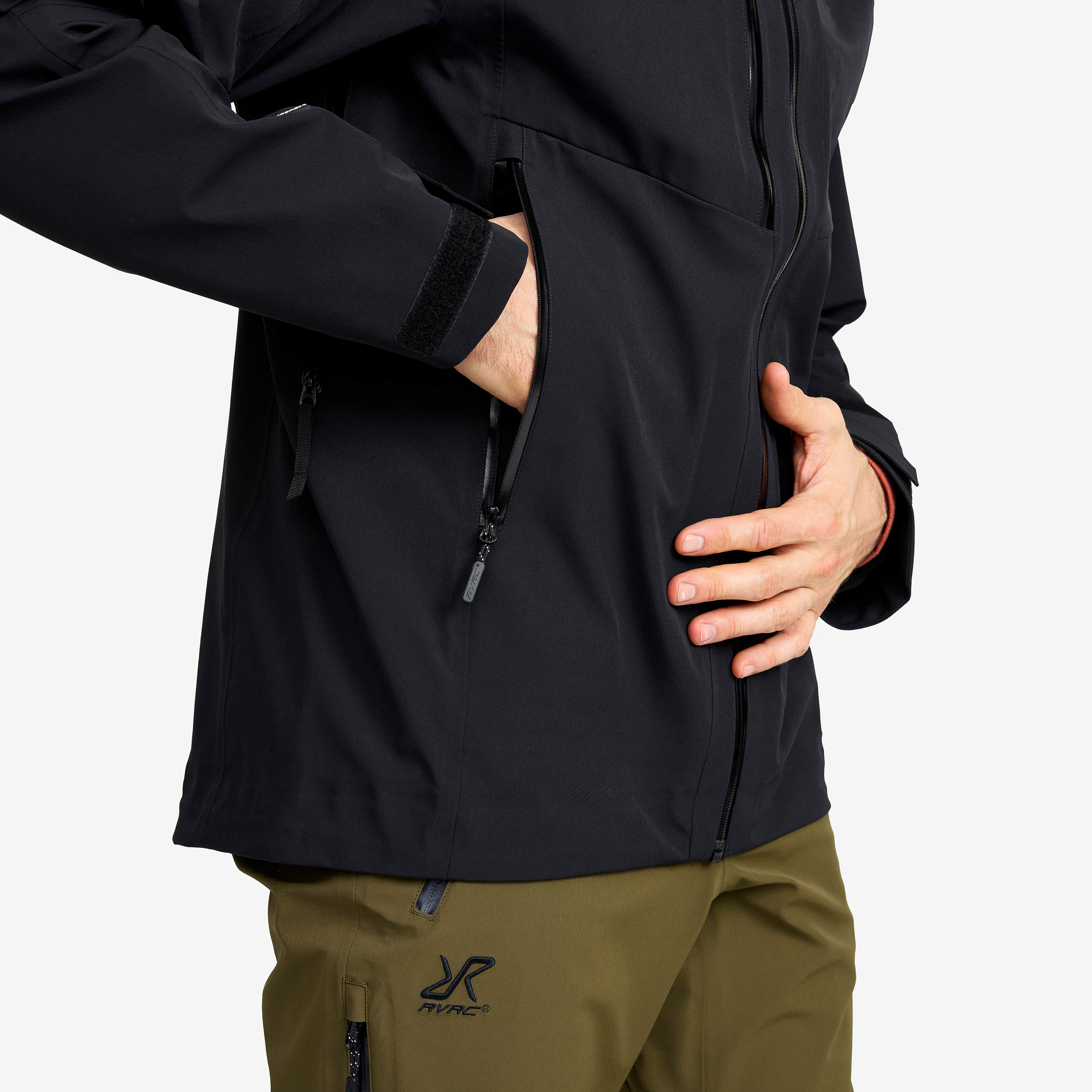 Cyclone 3L Shell Jacket Herre Black