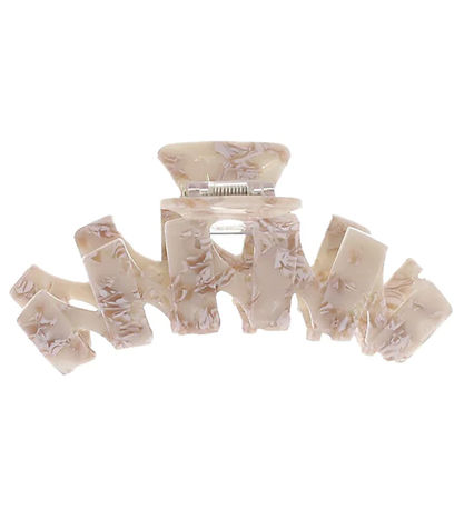 By Stær Haarspange - Dina - 11 cm - Beige