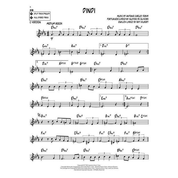 Hal Leonard Jazz Play-Along Bossa Nova